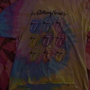The Rolling Stones Kids Tie-Dye Shirt - Multicolor